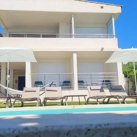 Willa Montfleuri, Vieille A Pieds, Vue Mer, Piscine, 8 Pers